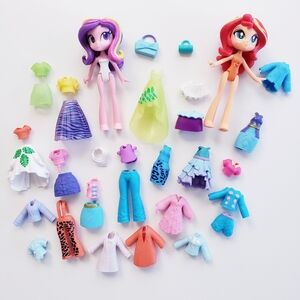 MLP Equestria Girls Fashion Squad Twilight Sparkle & Sunset Shimmer 2 Mini Dolls